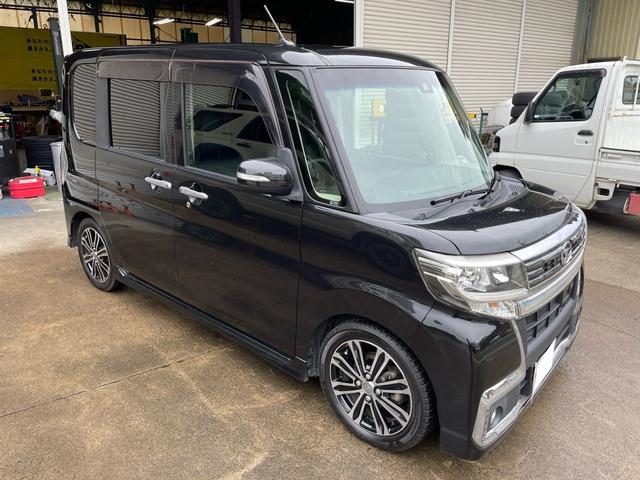 タント カスタムＲＳ　トップエディションＳＡＩＩ　４ＷＤ　ターボ　ナビ　ＴＶ　Ｂカメラ　両側Ｐドア　ダウンサス　エンジンスターター　夏冬タイヤ（2枚目）