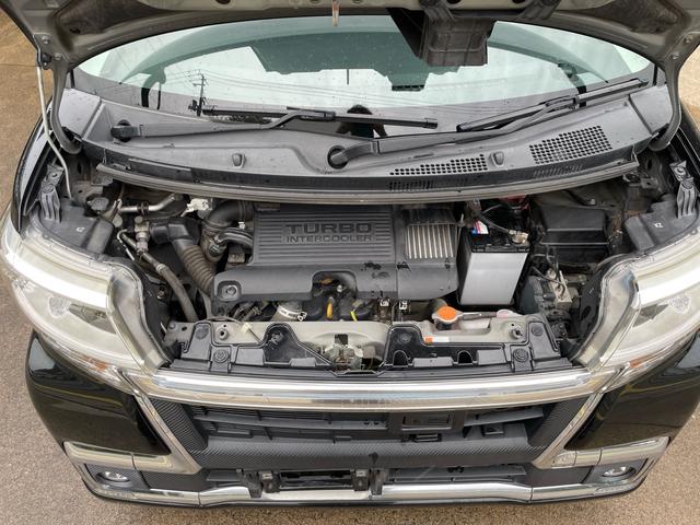 タント カスタムＲＳ　トップエディションＳＡＩＩ　４ＷＤ　ターボ　ナビ　ＴＶ　Ｂカメラ　両側Ｐドア　ダウンサス　エンジンスターター　夏冬タイヤ（18枚目）