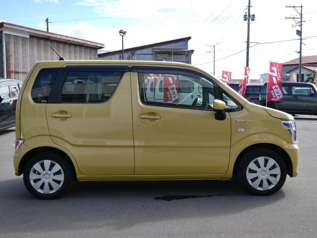 ワゴンＲ ハイブリッドＦＸ　４ＷＤ　軽自動車　純正ＣＤデッキ　社外ドライブレコーダー　運転席・助手席シートヒーター　電動格納ミラー　ミラーヒーター　横滑り防止装置　アイドリングストップ（7枚目）