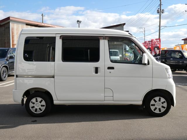 ハイゼットカーゴ クルーズターボ 4WD 軽自動車 ターボ 両側スライドドア 純正メモリナビ フルセグTV DVD/CD Bluetooth キーレス 電動格納ミラー(7枚目)