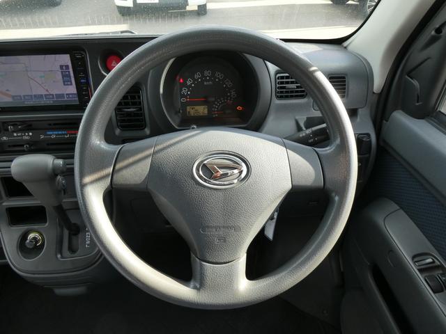 ハイゼットカーゴ クルーズターボ 4WD 軽自動車 ターボ 両側スライドドア 純正メモリナビ フルセグTV DVD/CD Bluetooth キーレス 電動格納ミラー(11枚目)