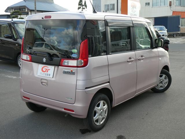 スペーシア Ｇ　４ＷＤ　軽自動車　両側スライドドア　社外メモリナビ　フルセグＴＶ　ＤＶＤ／ＣＤ　スマートキー　プッシュスタート　社外エンジンスターター　運転席シートヒーター　電動格納ミラー　ミラーヒータ　アイドリングストップ（2枚目）