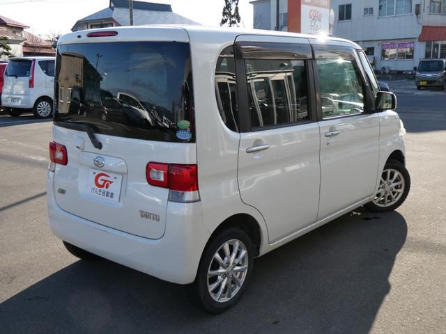 タント Ｘリミテッド　４ＷＤ　軽自動車　左側パワースライドドア　純正メモリナビ　ＣＤ　ワンセグＴＶ　バックカメラ　キーフリー　ＥＴＣ　電動格納ミラー　ミラーヒーター　アイドリングストップ（2枚目）