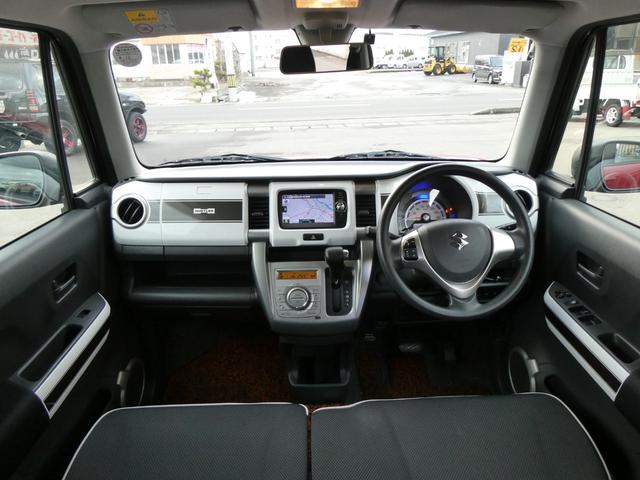 ハスラー Gターボ 軽自動車 衝突被害軽減ブレーキ 純正ナビ ワンセグTV Bluetooth キーフリー プッシュスタート ETC 運転席シートヒーター HIDライト 横滑り防止装置 電動格納ミラー ミラーヒーター(3枚目)