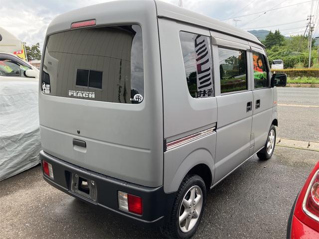 エブリイ ジョインターボ　車検２年付４ＷＤ　両側スライドドア　ナビ　ＴＶ　キーレスエントリー　電動格納ミラー　ターボ　ＡＴ　盗難防止システム　Ｂｌｕｅｔｏｏｔｈ　リフトアップ　カスタム　ペイント　Ｆランプ　Ｒヒーター付き（4枚目）