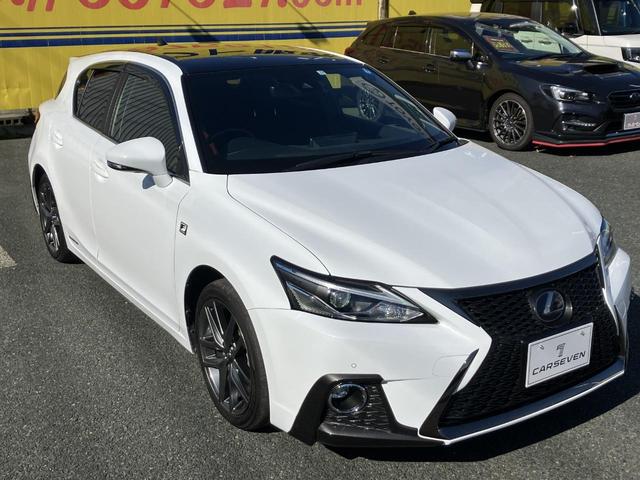 ＣＴ ＣＴ２００ｈ　Ｆスポーツ　ブラックルーフツートン　純正ナビ＆ＴＶ　バックカメラ　ブルーレイ　軽減ブレーキ　ＬＥＤライト　パワーシート　ＥＴＣ２．０　シートヒーター　ステアリングリモコン　クルーズコントロール（47枚目）