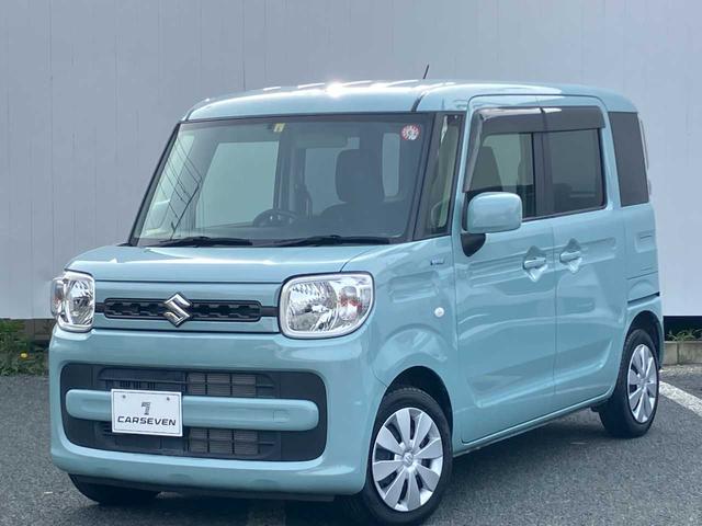 スペーシア ハイブリッドＧ　４ＷＤ／ユーザー買取車／社外ナビ／ＴＶ／Ｂｌｕｅｔｏｏｔｈ／ＤＶＤ再生／シートヒーター／ＥＴＣ／アイドリングストップ／横滑り防止／プッシュ式スタート／両側スライド／オートライト／スペアキー／取説手帳／（21枚目）