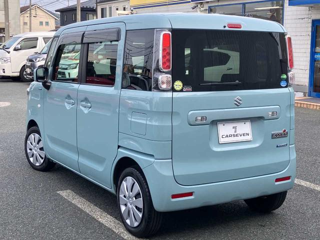 スペーシア ハイブリッドＧ　４ＷＤ／ユーザー買取車／社外ナビ／ＴＶ／Ｂｌｕｅｔｏｏｔｈ／ＤＶＤ再生／シートヒーター／ＥＴＣ／アイドリングストップ／横滑り防止／プッシュ式スタート／両側スライド／オートライト／スペアキー／取説手帳／（23枚目）