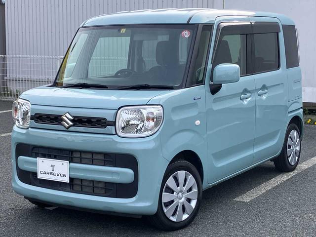 スペーシア ハイブリッドＧ　４ＷＤ／ユーザー買取車／社外ナビ／ＴＶ／Ｂｌｕｅｔｏｏｔｈ／ＤＶＤ再生／シートヒーター／ＥＴＣ／アイドリングストップ／横滑り防止／プッシュ式スタート／両側スライド／オートライト／スペアキー／取説手帳／（24枚目）