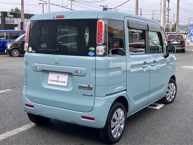 スペーシア ハイブリッドＧ　４ＷＤ／ユーザー買取車／社外ナビ／ＴＶ／Ｂｌｕｅｔｏｏｔｈ／ＤＶＤ再生／シートヒーター／ＥＴＣ／アイドリングストップ／横滑り防止／プッシュ式スタート／両側スライド／オートライト／スペアキー／取説手帳／（25枚目）