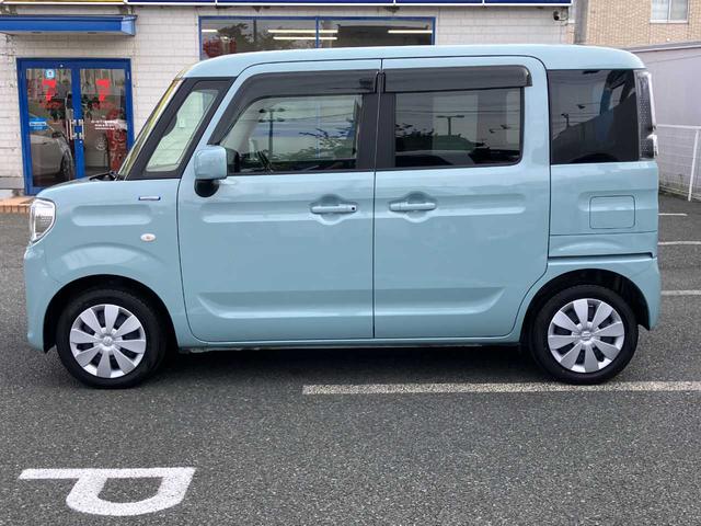 スペーシア ハイブリッドＧ　４ＷＤ／ユーザー買取車／社外ナビ／ＴＶ／Ｂｌｕｅｔｏｏｔｈ／ＤＶＤ再生／シートヒーター／ＥＴＣ／アイドリングストップ／横滑り防止／プッシュ式スタート／両側スライド／オートライト／スペアキー／取説手帳／（27枚目）
