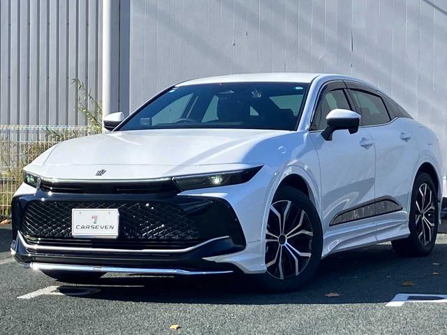 クラウンクロスオーバー G モデリスタフロントスポイラー サイド・リアスカート カラードフェンダー ワンオーナー バックカメラ ETC 軽減ブレーキ フルセグTV ドラレコ前後 AC100V・1500W給電(2枚目)