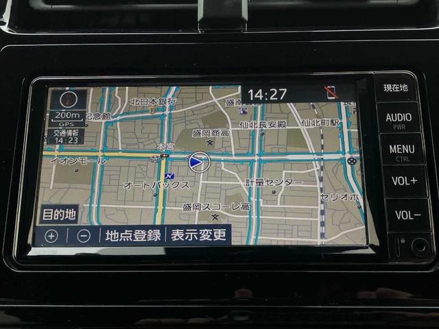 プリウス Ｓセーフティプラス　４ＷＤ寒冷地仕様　フロントフォグ／リヤフォグ／ナビ／ＴＶ／バックカメラ／ドライブレコーダー前後／クルーズコントロール／ＥＴＣ／フロントガラス熱線／オートライト／シンプルインテリジェントパーキングアシスト／全塗装（4枚目）