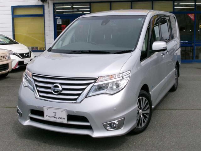 セレナ ハイウェイスター　Ｖセレ＋セーフティ　ＳＨＶ　Ａセフ　衝突軽減ブレーキ／両側パワースライド／前後ソナー／ナビ／フルセグＴＶ／Ｂｌｕｅｔｏｏｔｈ／ＤＶＤ再生／アラウンドビューモニタ／クルーズコントロール／アイドリングストップ／フォグランプ／ＥＴＣ／ドラレコ（7枚目）