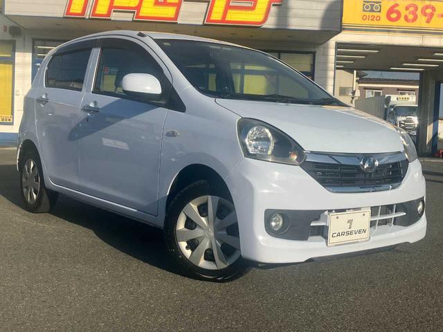 ミライース Ｘｆ　スマートセレクションＳＡ　４ＷＤ／衝突軽減ブレーキ／横滑防止／ＡＢＳ／フォグランプ／エコアイドル／電動格納サイドミラー／キーレス／ＣＤ／ＡＵＸ／ＦＭ／ＡＭ（8枚目）