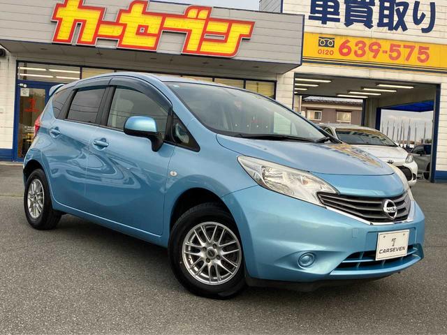 ノート Ｘ　ＦＯＵＲ　切替４ＷＤ／純正エンジンスターター／プッシュスタート／純正ナビＭＭ１１２－Ｗ／１セグＴＶ／ＣＤ／ＡＵＸ／ＥＴＣ／電動格納サイドミラー／スペアキー（8枚目）
