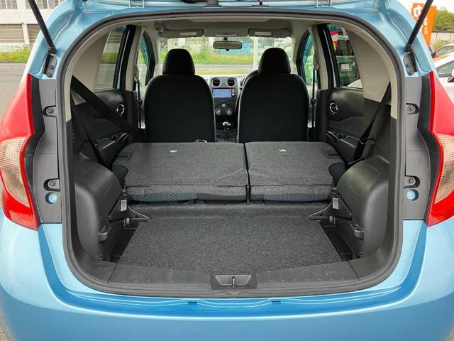 ノート Ｘ　ＦＯＵＲ　切替４ＷＤ／純正エンジンスターター／プッシュスタート／純正ナビＭＭ１１２－Ｗ／１セグＴＶ／ＣＤ／ＡＵＸ／ＥＴＣ／電動格納サイドミラー／スペアキー（33枚目）