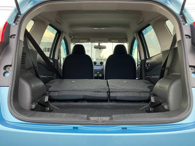 ノート Ｘ　ＦＯＵＲ　切替４ＷＤ／純正エンジンスターター／プッシュスタート／純正ナビＭＭ１１２－Ｗ／１セグＴＶ／ＣＤ／ＡＵＸ／ＥＴＣ／電動格納サイドミラー／スペアキー（34枚目）