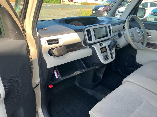 ムーヴキャンバス Ｘホワイトアクセントリミテッド　ＳＡＩＩＩ　４ＷＤ／１オーナー／衝突軽減ブレーキ／横滑り防止／純正ドライブレコーダー／純正ナビ／フルセグＴＶ／Ｂｌｕｅｔｏｏｔｈ／ＤＶＤ再生／ＵＳＢ／アラウンドビューモニター／オートハイビーム／オート電動格納ミラ（44枚目）