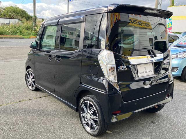 ｅＫスペースカスタム カスタムＴ　セーフティプラスエディション　４ＷＤ／衝突軽減／横滑防止／両側パワスラ／エンスタ／ナビ／フルセグ／Ｂｌｕｅｔｏｏｔｈ／ＤＶＤ／アラウンドビュー／クルコン／オートハイビーム／前後ドライブレコーダ／前後ソナ／アイドリングストップ／ＥＴ（9枚目）