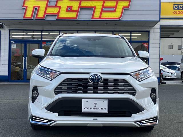 ＲＡＶ４ ハイブリッドＧ　ハイブリッド４ＷＤ／モデリスタ／レザー／１オーナ／ＢＳＭ／寒冷地／フロントガラス熱線／リアフォグ／衝突軽減／横滑防止／前席シートヒータ／自動バックドア／ナビ／フルセグ／ブルートゥース／ＤＶＤ／Ｂカメラ（4枚目）