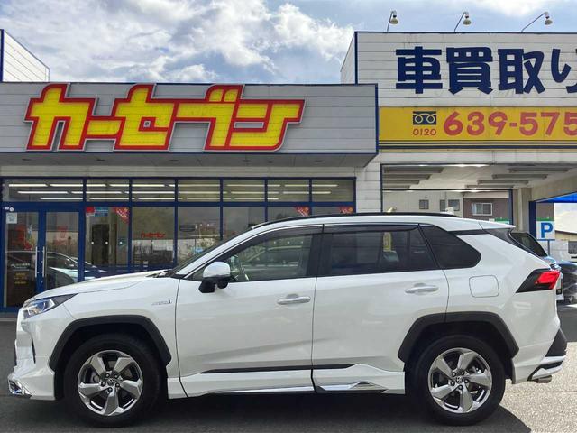 ＲＡＶ４ ハイブリッドＧ　ハイブリッド４ＷＤ／モデリスタ／レザー／１オーナ／ＢＳＭ／寒冷地／フロントガラス熱線／リアフォグ／衝突軽減／横滑防止／前席シートヒータ／自動バックドア／ナビ／フルセグ／ブルートゥース／ＤＶＤ／Ｂカメラ（7枚目）