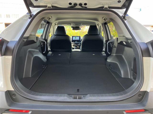 ＲＡＶ４ ハイブリッドＧ　ハイブリッド４ＷＤ／モデリスタ／レザー／１オーナ／ＢＳＭ／寒冷地／フロントガラス熱線／リアフォグ／衝突軽減／横滑防止／前席シートヒータ／自動バックドア／ナビ／フルセグ／ブルートゥース／ＤＶＤ／Ｂカメラ（44枚目）