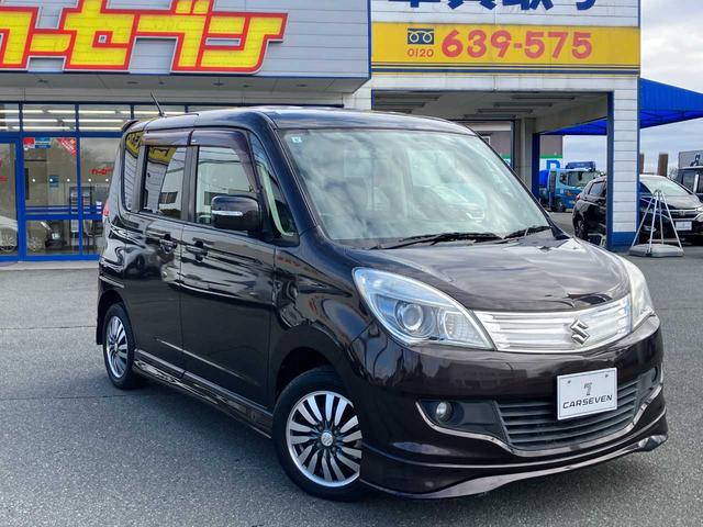 ソリオ S 4WD/シートヒーター/エンスタ/両側パワースライドドア/横滑防止/ナビ/フルセグTV/ブルートゥース/DVD再生/CD/USB/オートライト/フォグランプ/サイドミラーヒーター/電動格納サイドミラー(8枚目)