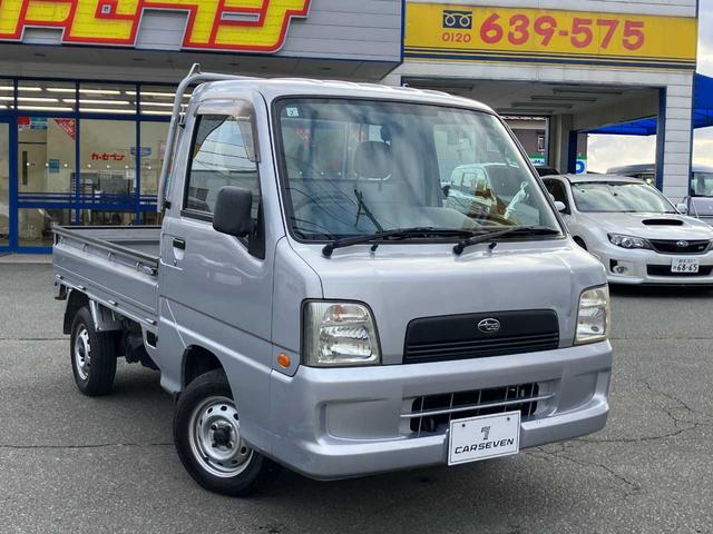 サンバートラック ＴＣ　４ＷＤ／オートマ／エアコン／パワステ／ゲートチェーン／ゴムマット／ＡＴＰＯＷＥＲスイッチ／運転席＆助手席エアバック（10枚目）