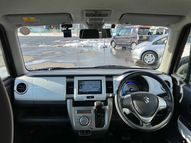 ハスラー Ｘターボ　４ＷＤ／衝突軽減ブレーキ／横滑防止／シートヒータ／サイドミラーヒータ／ナビ／ワンセグＴＶ／ブルートゥース／ＣＤ／バックカメラ／ＥＴＣ／オートライト／アイドリングストップ／ＬＥＤライト（2枚目）