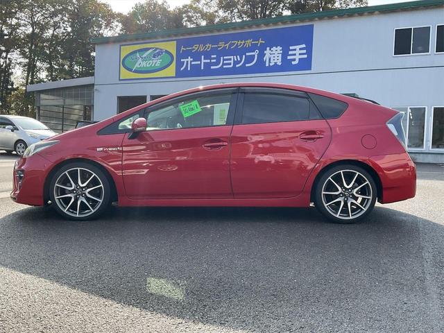 プリウス Ｓツーリングセレクション・Ｇ’ｓ　ドライブレコーダー　ＥＴＣ　ナビ　ＴＶ　アルミホイール　オートライト　ＨＩＤ　ＣＶＴ　スマートキー　電動格納ミラー　盗難防止システム　パワーシート　ＣＤ　ＵＳＢ　ミュージックプレイヤー接続可（18枚目）