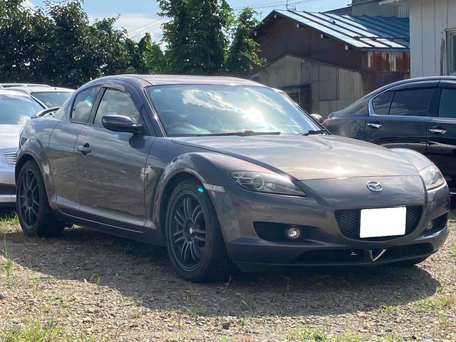 ＲＸ－８ タイプＥ　ドライブレコーダー　ＥＴＣ　オートクルーズコントロール　ＡＴ　ＨＩＤ　スマートキー　電動格納ミラー　アルミホイール　パワーシート　盗難防止システム　衝突安全ボディ　ＡＢＳ　ＥＳＣ　ＣＤ　ＭＤ　カセット（16枚目）