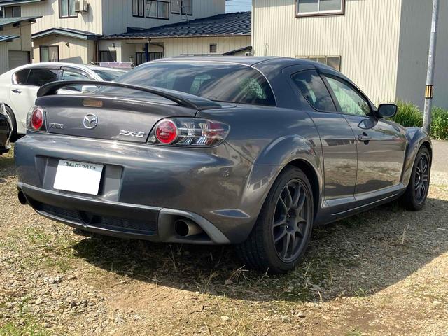 ＲＸ－８ タイプＥ　ドライブレコーダー　ＥＴＣ　オートクルーズコントロール　ＡＴ　ＨＩＤ　スマートキー　電動格納ミラー　アルミホイール　パワーシート　盗難防止システム　衝突安全ボディ　ＡＢＳ　ＥＳＣ　ＣＤ　ＭＤ　カセット（17枚目）