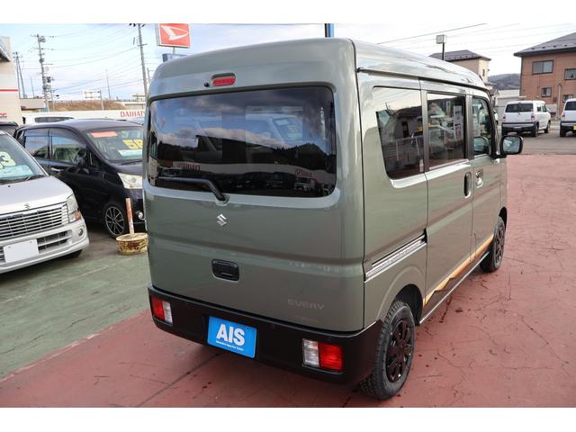 エブリイ Ｊリミテッド　４ＷＤ　両側電動スライドドア　クリアランスソナー　レーンアシスト　衝突被害軽減システム　ＬＥＤヘッドランプ　スマートキー　アイドリングストップ　電動格納ミラー　シートヒーター　ＣＶＴ　盗難防止システム（2枚目）