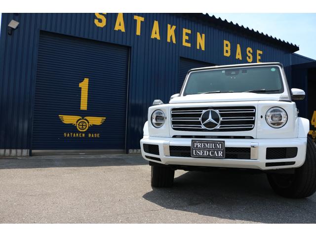 Ｇクラス Ｇ４００ｄ　ＡＭＧライン　右ハンドル　４ＷＤ　サンルーフ　ドライブレコーダー　ＥＴＣ　クリアランスソナー　オートクルーズコントロール　レーンアシスト　パワーシート　衝突被害軽減システム　　ナビ　オートライト　ＬＥＤヘッドランプ（2枚目）