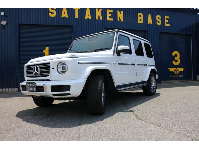 Ｇクラス Ｇ４００ｄ　ＡＭＧライン　右ハンドル　４ＷＤ　サンルーフ　ドライブレコーダー　ＥＴＣ　クリアランスソナー　オートクルーズコントロール　レーンアシスト　パワーシート　衝突被害軽減システム　　ナビ　オートライト　ＬＥＤヘッドランプ（4枚目）