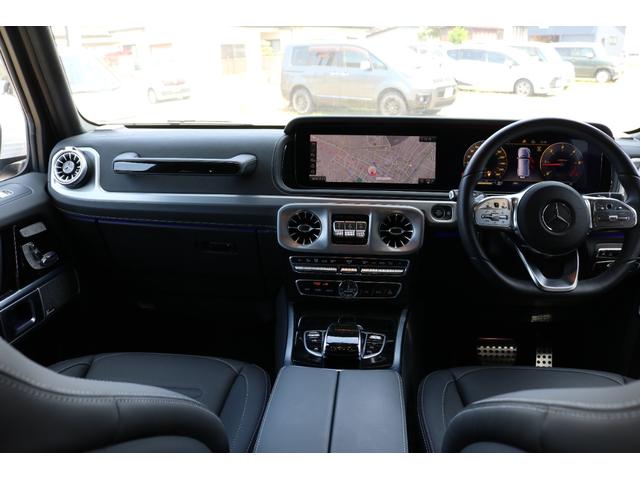 Ｇクラス Ｇ４００ｄ　ＡＭＧライン　右ハンドル　４ＷＤ　サンルーフ　ドライブレコーダー　ＥＴＣ　クリアランスソナー　オートクルーズコントロール　レーンアシスト　パワーシート　衝突被害軽減システム　　ナビ　オートライト　ＬＥＤヘッドランプ（49枚目）