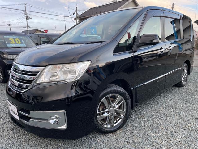 セレナ ライダー　車検Ｒ８年２月　パノラミックルーフ　アイドリングストップ　クルーズコントロール　横滑り防止装置　障害物センサー　全周囲カメラ　バックカメラ　両側電動スライドドア　純正ナビ　フルセグＴＶ　後席モニター（6枚目）