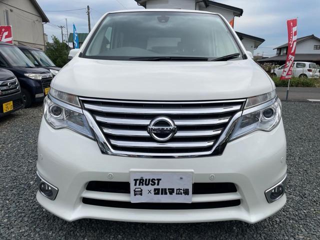 セレナ ハイウェイスターＳ－ＨＶアドバンスドセーフティパック　衝突被害軽減ブレーキ　車線逸脱警報　クルーズコントロール　アイドリングストップ　横滑り防止装置　障害物センサー　全周囲カメラ　両側電動スライドドア　ＳＤナビ　Ｂｌｕｅｔｏｏｔｈオーディオ　後席モニター（3枚目）