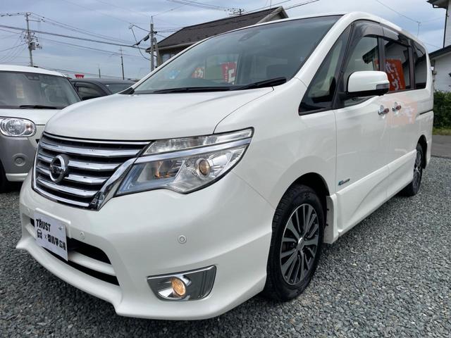 セレナ ハイウェイスターＳ－ＨＶアドバンスドセーフティパック　衝突被害軽減ブレーキ　車線逸脱警報　クルーズコントロール　アイドリングストップ　横滑り防止装置　障害物センサー　全周囲カメラ　両側電動スライドドア　ＳＤナビ　Ｂｌｕｅｔｏｏｔｈオーディオ　後席モニター（15枚目）