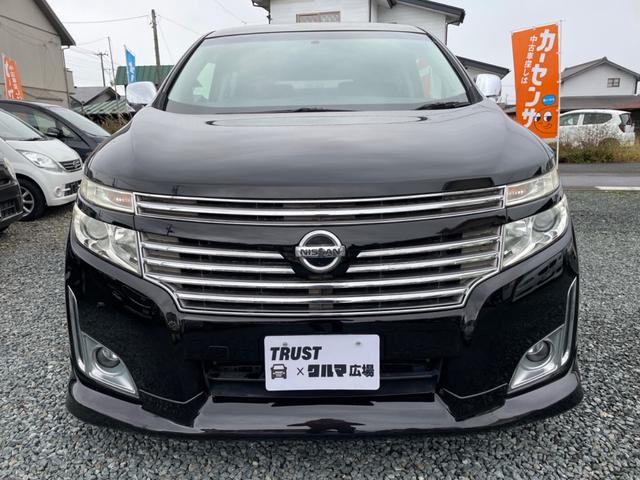エルグランド 250ハイウェイスター 切替4WD 横滑り防止装置 両側電動スライドドア HDDナビ フルセグTV バックカメラ 後席モニター ETC(3枚目)