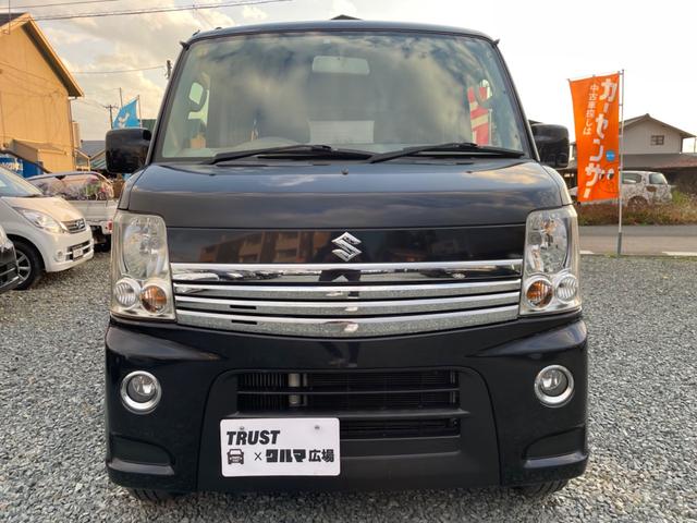 エブリイワゴン ＰＺターボ　４ＷＤ　ターボ　車検Ｒ８年１月　片側電動スライドドア　社外ＣＤデッキ　シートヒーター　ＥＴＣ　キーレスエントリー（3枚目）