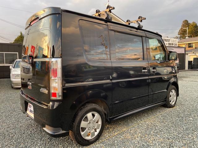 エブリイワゴン ＰＺターボ　４ＷＤ　ターボ　車検Ｒ８年１月　片側電動スライドドア　社外ＣＤデッキ　シートヒーター　ＥＴＣ　キーレスエントリー（9枚目）