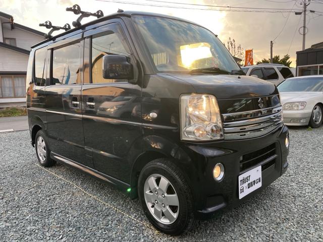 エブリイワゴン ＰＺターボ　４ＷＤ　ターボ　車検Ｒ８年１月　片側電動スライドドア　社外ＣＤデッキ　シートヒーター　ＥＴＣ　キーレスエントリー（14枚目）