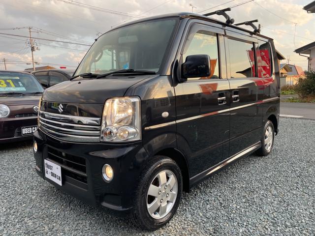 エブリイワゴン ＰＺターボ　４ＷＤ　ターボ　車検Ｒ８年１月　片側電動スライドドア　社外ＣＤデッキ　シートヒーター　ＥＴＣ　キーレスエントリー（15枚目）