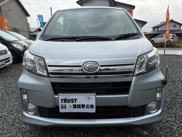 ムーヴ カスタム　Ｘ　ＳＡ　４ＷＤ　車検Ｒ８年９月　衝突被害軽減ブレーキ　アイドリングストップ　横滑り防止装置　ＳＤナビ　フルセグＴＶ（2枚目）