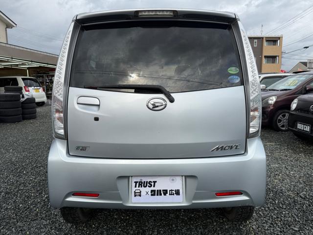 ムーヴ カスタム　Ｘ　ＳＡ　４ＷＤ　車検Ｒ８年９月　衝突被害軽減ブレーキ　アイドリングストップ　横滑り防止装置　ＳＤナビ　フルセグＴＶ（3枚目）