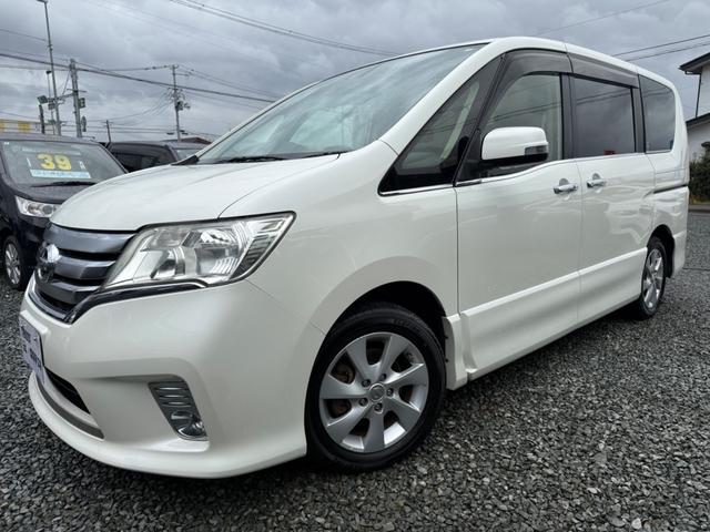 セレナ ハイウェイスター　Ｖセレクション　クルーズコントロール　アイドリングストップ　横滑り防止装置　両側電動スライドドア　ＳＤナビ　フルセグＴＶ　Ｂｌｕｅｔｏｏｔｈオーディオ　バックカメラ　後席モニター　ＥＴＣ　ドライブレコーダー（5枚目）