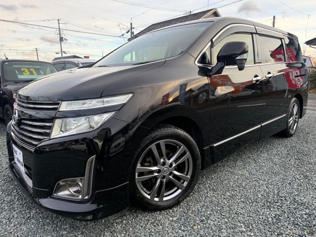 エルグランド ２５０ハイウェイスターアーバンクロム　横滑り防止装置　両側電動スライドドア　ハーフレザーシート　ＨＤＤナビ　フルセグＴＶ　Ｂｌｕｅｔｏｏｔｈオーディオ　バックカメラ　後席モニター　ＥＴＣ（6枚目）