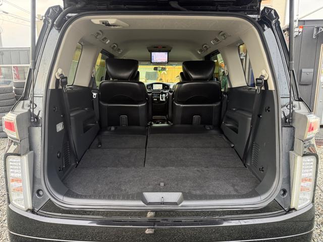 エルグランド ２５０ハイウェイスターアーバンクロム　横滑り防止装置　両側電動スライドドア　ハーフレザーシート　ＨＤＤナビ　フルセグＴＶ　Ｂｌｕｅｔｏｏｔｈオーディオ　バックカメラ　後席モニター　ＥＴＣ（54枚目）